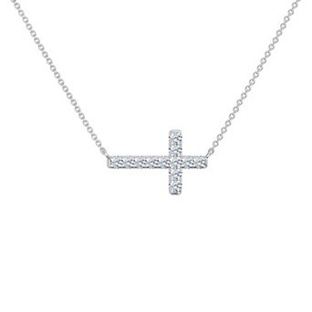 Brilliant Love 14k Gold Over Sterling Silver 1/4 Carat T.W. Round Lab-Grown Diamond Pendant Necklace