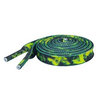 2 Pairs Flame Pattern Flat Shoelaces for Sneakers Low-top Shoes 47.2"