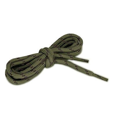 3 Pairs Wear-Resistant Round Boot Shoelaces for Sneakers 47.24"