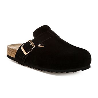 Rag & Co Reiga Women's Buckle Clogs