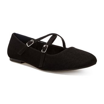 Rag & Co Nayela Women's Strappy Mary Jane Flats