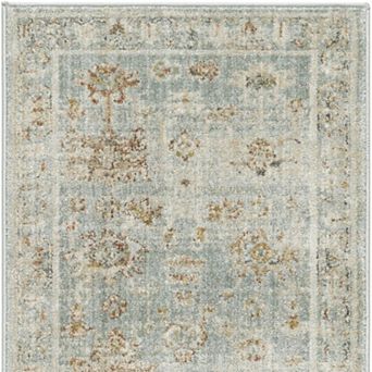 HomeRoots Runner Oriental Polypropylene Area Rug