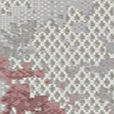 HomeRoots Rectangle Abstract Plush Acrylic Area Rug