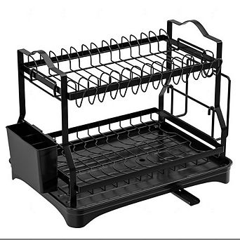 Detachable Kitchen Dish Rack - Multi-Functional Dish Drainer, Kitchen Countertop Organizer