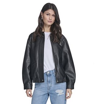 Women's Levi's® Relaxed Fit Faux Leather Bomber Jacket