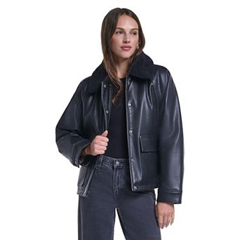 Women's Levi's® Relaxed Faux Leather Vintage Jacket