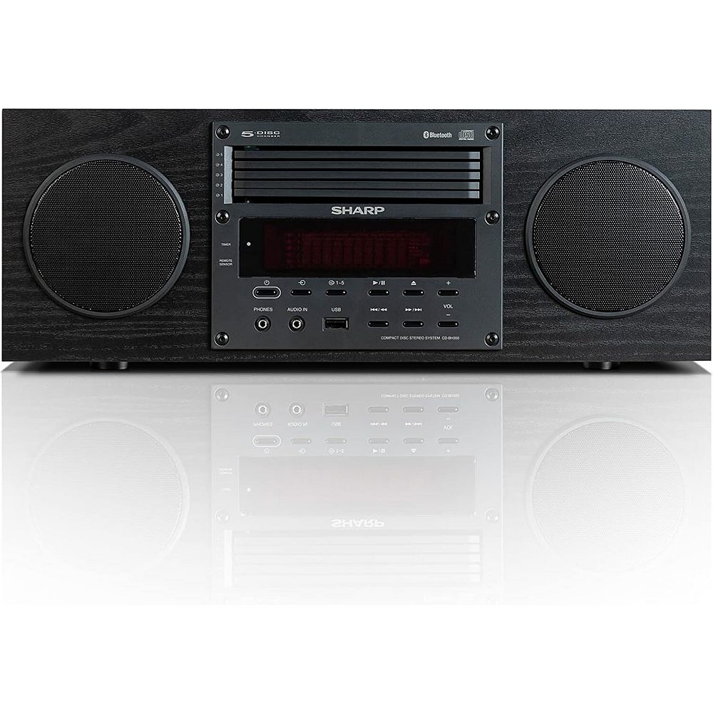 Sharp CD-BH350 Micro Audio Component System with 5 CD Changer