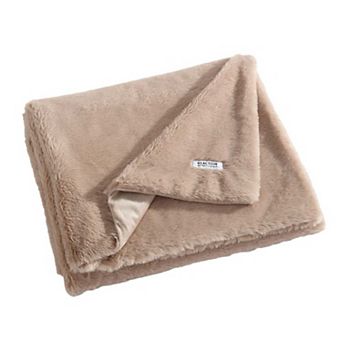 Kenneth Cole Faux Fur Throw Blanket