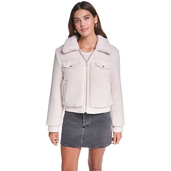 Women's Levi's® Cropped Sherpa Trucker Jacket