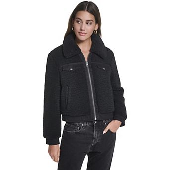Women's Levi's® Cropped Sherpa Trucker Jacket
