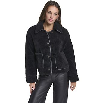 Women's Levi's® Cropped Sherpa Jacket