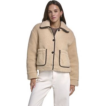 Women's Levi's® Cropped Sherpa Jacket