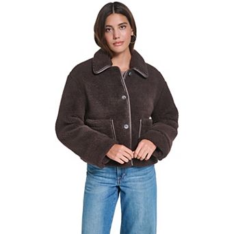 Women's Levi's® Cropped Sherpa Jacket