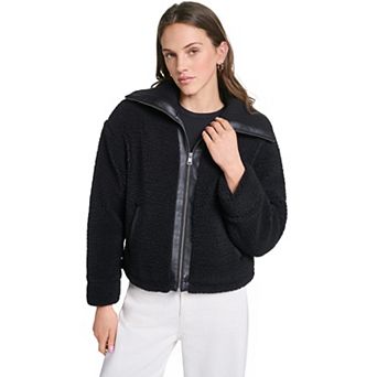 Women's Levi's® Sherpa Bubble Hem Bomber Jacket