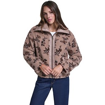 Women's Levi's® Sherpa Bubble Hem Bomber Jacket