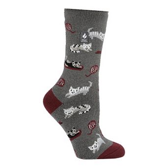 Women's Heat Holders Lite Fauna Animal Crew Socks