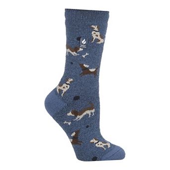 Women's Heat Holders Lite Fauna Animal Crew Socks