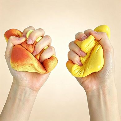 2 Pack Soft Bread Butter Squishy Toy