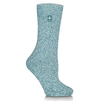 Women's Heat Holders Primrose Twist Crew Socks