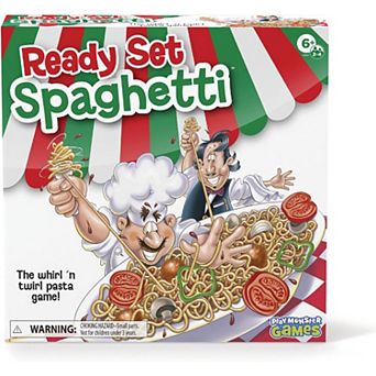 Ready Set Spaghetti Board Game for Family Night, Preschool Toys, Hand-Eye-Coordination Game, Ages 6+