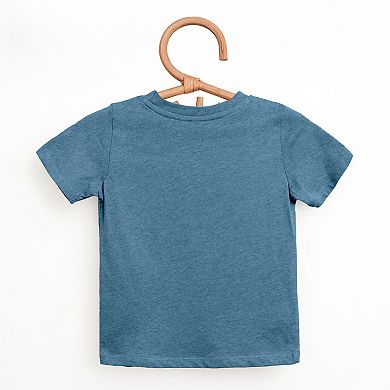 Watercolor Golf Bear - Toddler Short Sleeve Graphic T-Shirt