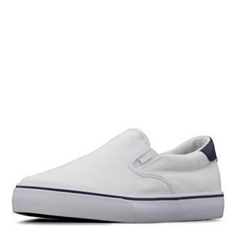 Men's White Clipper Sneakers