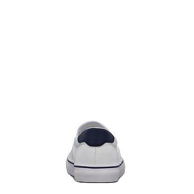 Men's White Clipper Sneakers