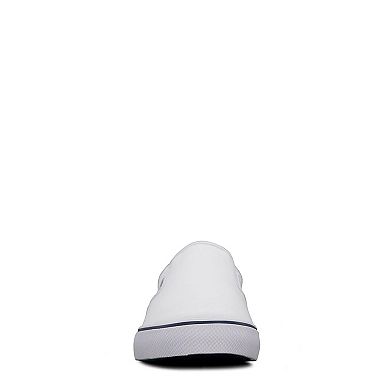 Men's White Clipper Sneakers