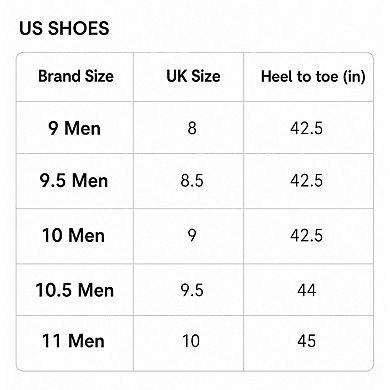 Men's Black Walking Shoes