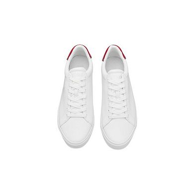 Men's White Stylish Sneakers