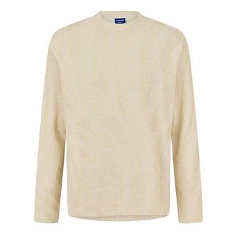 Jack And Jones Mens Ribbed Regular Jumper