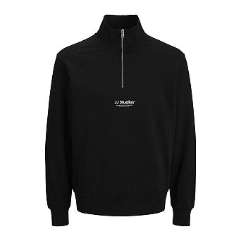 Jack And Jones Mens Soho Quarter Zip Sweatshirt