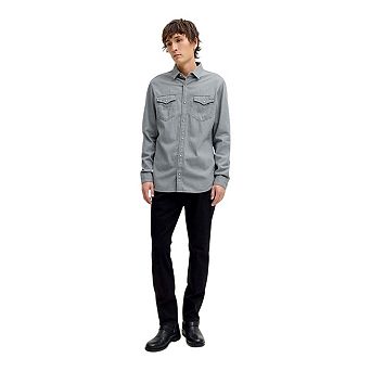 Jack And Jones Mens Sheridan Chest Pocket Shirt