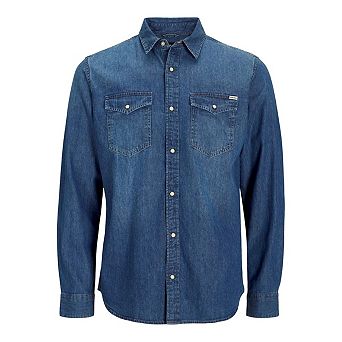 Jack And Jones Mens Sheridan Chest Pocket Shirt