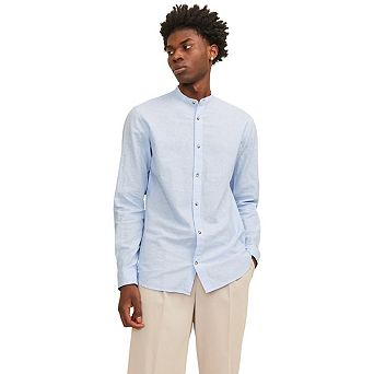Jack And Jones Mens Regular Long-Sleeved Shirt