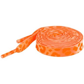 Women's Leopard Shoelaces Tie Dye Gradient for Sports Sneakers 2 Pairs 51.2"