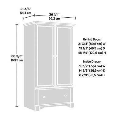 Sauder Palladia Armoire
