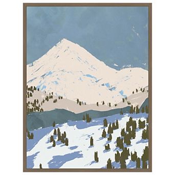Bunny Slopes II by Jacob Green Framed Canvas Wall Art Print