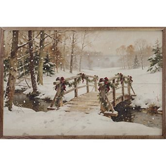Kendrick Home Decorated Bridge Wall Art