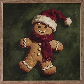Kendrick Home Gingerbread Noel Wall Art