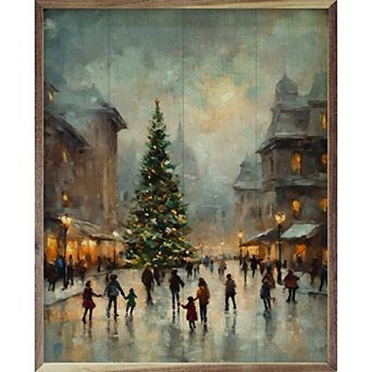 Kendrick Home Ice Skating Center Framed Wall Art