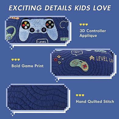 Intelligent Design Felix Gaming Quilt Set