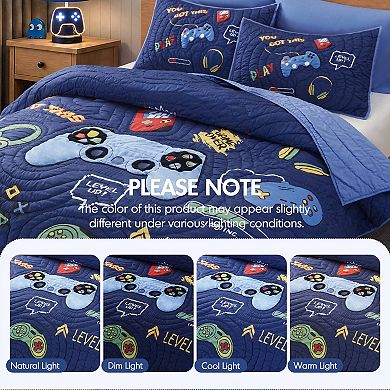 Intelligent Design Felix Gaming Quilt Set