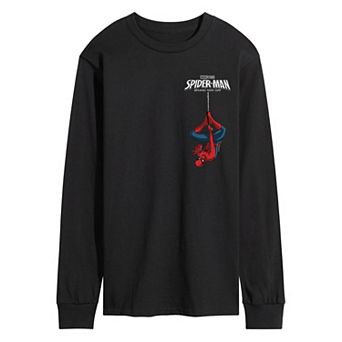 Men's Spider-Man Brand New Day Logo Long Sleeve Graphic Tee