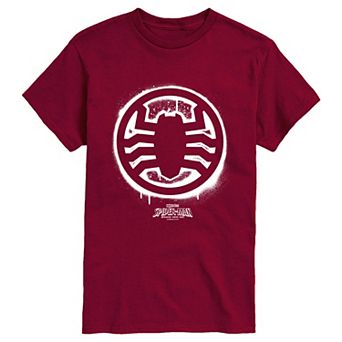 Men's Spider-Man Tarantula Spray Symbol Graphic Tee