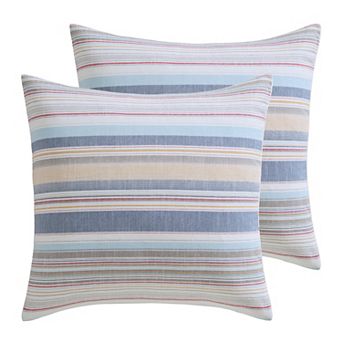 Levtex Home Providence Stripe Euro Sham Set of 2