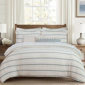 Levtex Home Waffle Stripe Duvet Set