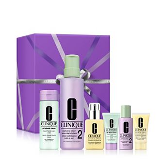 CLINIQUE 6 pc Great Skin Everywhere: For Dry Combination Skin Holiday Gift Set