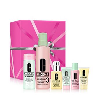 CLINIQUE 6 pc Great Skin Everywhere: For Combination Oily Skin Holiday Gift Set