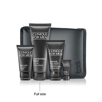 CLINIQUE Clinique For Men The Deep Clean Routine 4 pc Set